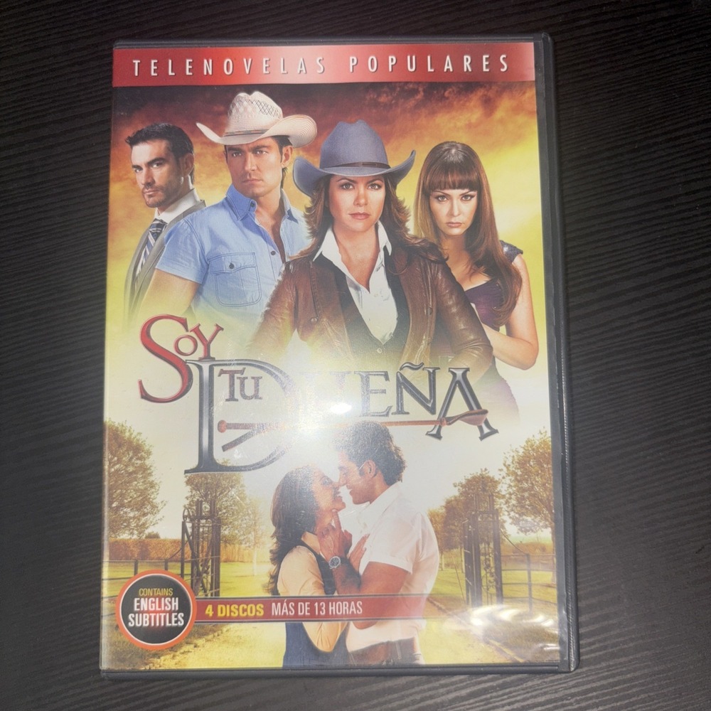 Soy Tu Duena (DVD, 2011, 4-Disc Set, Telenovelas Populares) - RARE Hard To Find